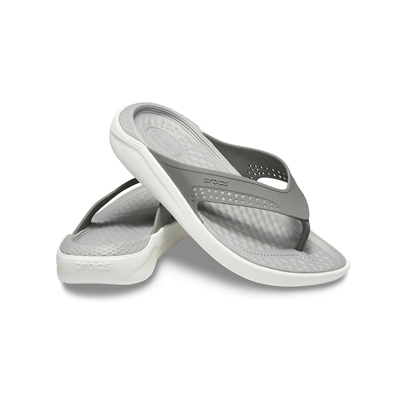 CROCS LiteRide Flip UNISEX for male female man's summer shoes woman's TmallFS rubber slippers | Обувь