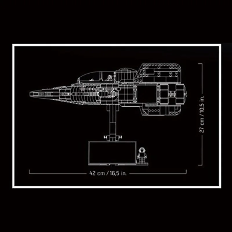 

NEW MOC 9559 Star Plan A-WING STARFIGHTER Building Blocks Bricks Model Spacecraft Kids Education Birthday Christmas Gift Toys