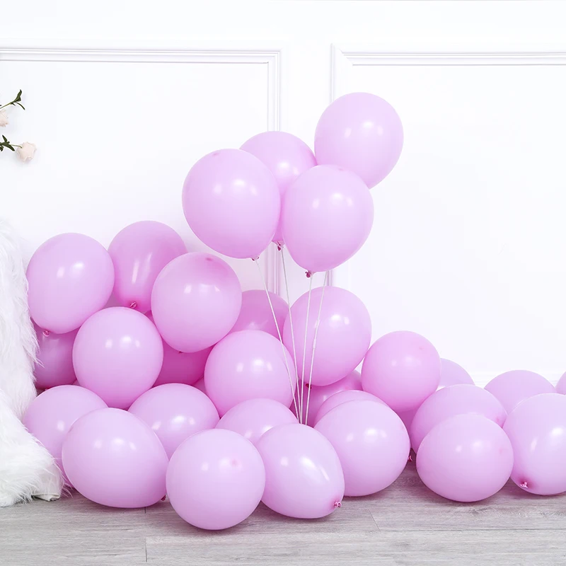 100pcs тропические воздушные шары Фламинго гирлянда Арка Макарон розового и