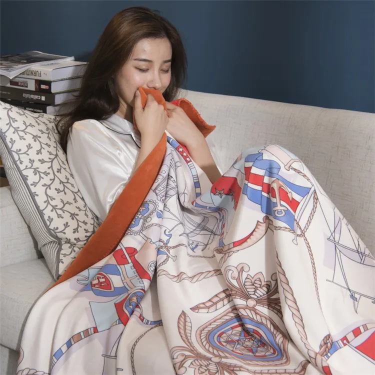 Утяжеленное одеяло 3 фунта клетчатое вязаное домашнее зимнее Флисовое для