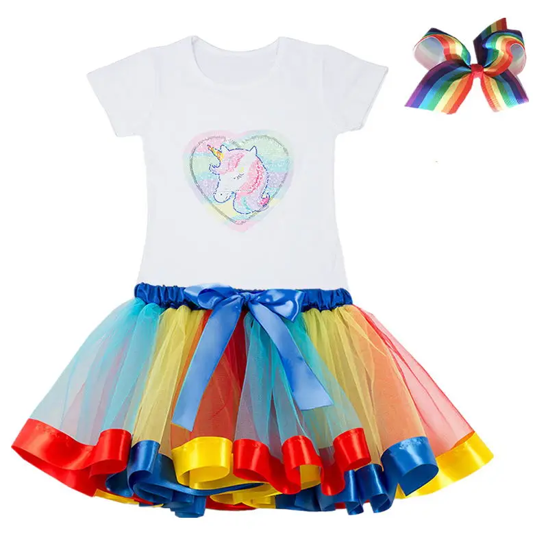 lIittle Princess Girls Dress Summer Children Dresses for Designer Party Wear Clothing Kids Clothes Vestidos | Детская одежда и