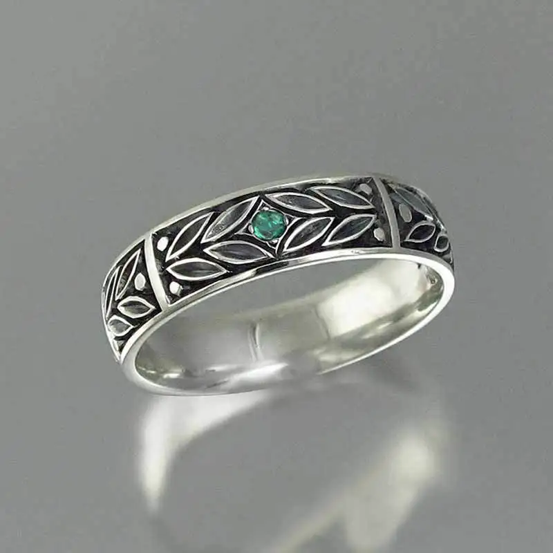 

Fashion Punk Ancient Silver-color Demon Eye Rings Men Finger Male Soldier Vintage Souvenir Jewelry