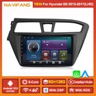 Автомагнитола Carplay на Android 11, автомобильное радио, аудио, стерео для Hyundai I20 2015 2016 2017, левая и правая рука, GPS-навигация, мультимедийный плеер