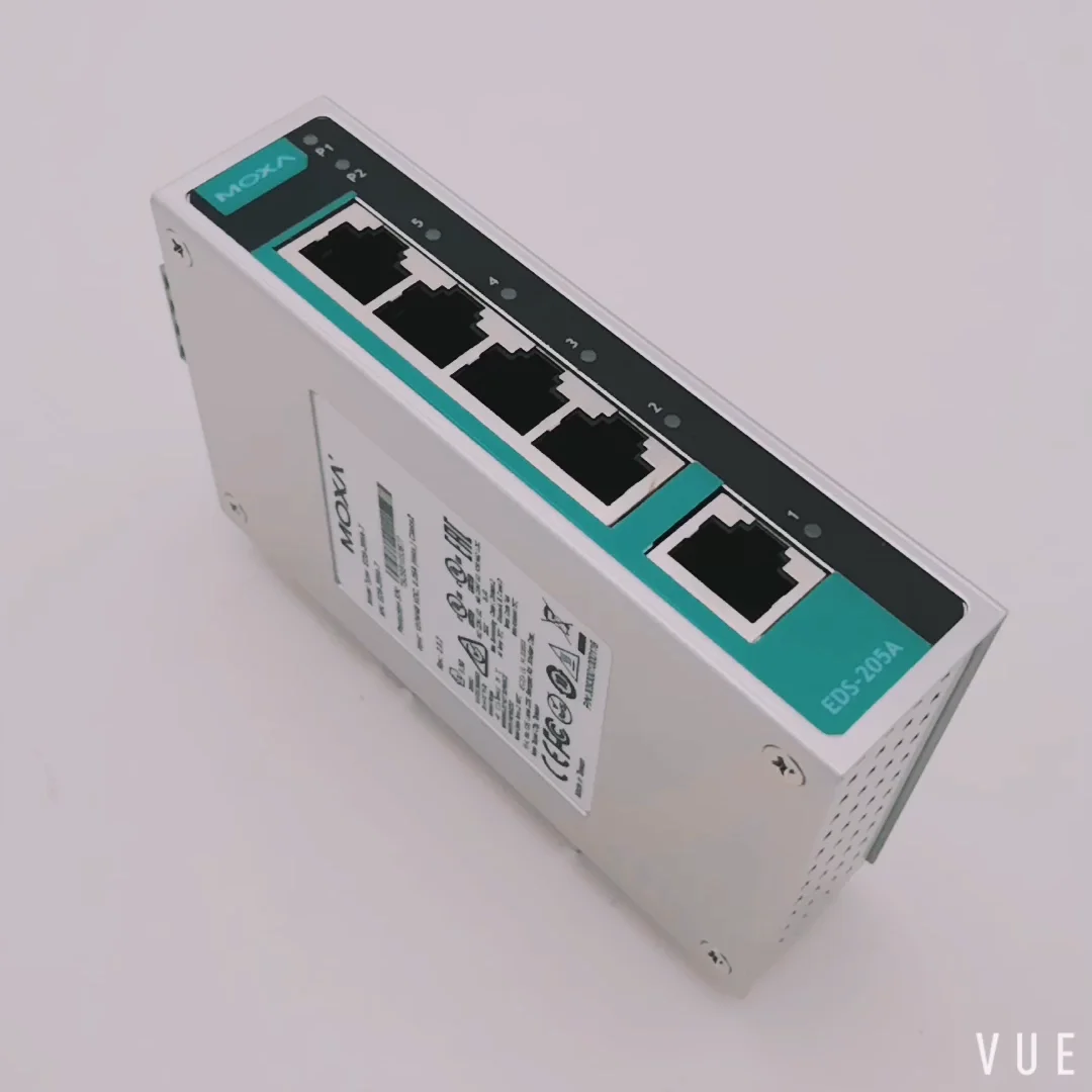 

MOXA EDS-205A-T Unmanaged Ethernet switch with 5 10/100BaseT(X) ports