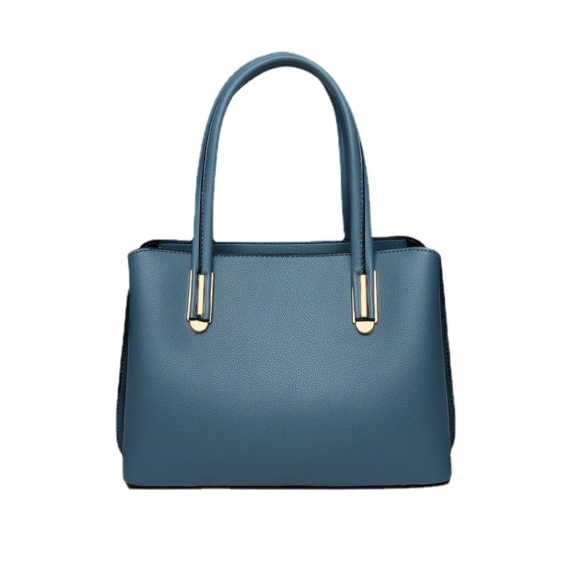 

2021 новые женские сумки, модная многослойная Вместительная женская сумка-мессенджер, повседневная атмосферная сумка на плечо, однотонная Су...