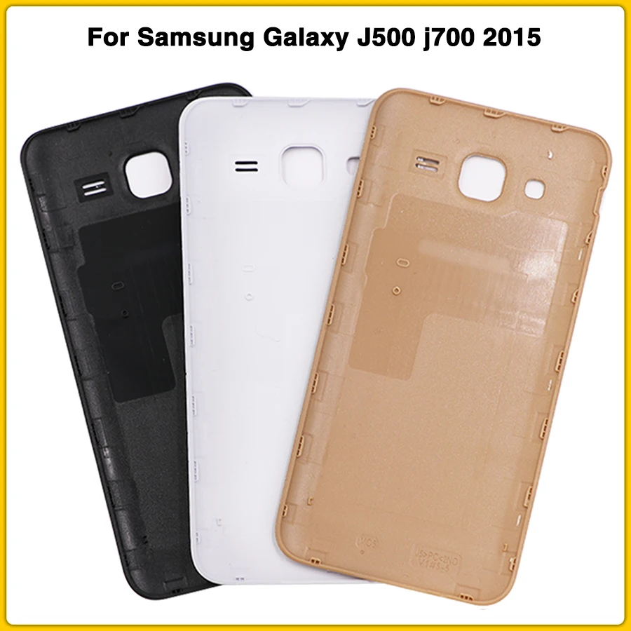 10 шт. чехол на батарейках для samsung Galaxy J5 J7 J500 J500H J500F J700 J700F задняя крышка на батарейках задняя крышка на дверь