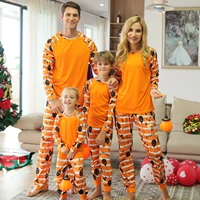 family pajamas set kids family matching clothes children loungewear christmas mother daughter sleepwear father son pajamas