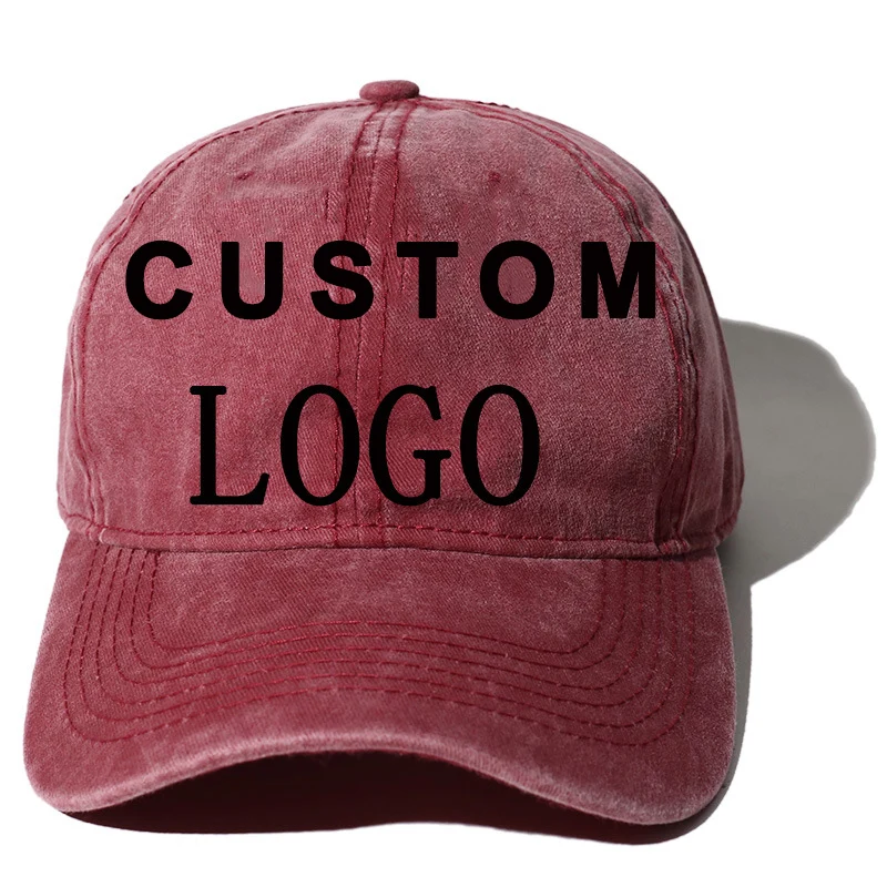 

Solid Color Baseball Cap Retro Washed Cotton Snapback Caps for Men Summer Outdoor Sport Adjustable Hats Unisex Shade Hat Bone