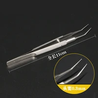 cosmetic plastic surgery double eyelid toothed tweezers microscopic ophthalmology instruments tissue fat tweezers