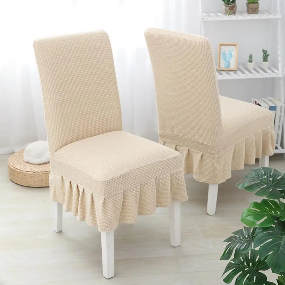 

50%HOTSeat Slipcover Elastic Dust-proof Fleece Thicker Stretch Chair Cover for Home