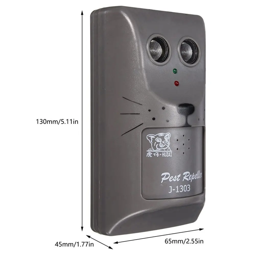 

Practical Design Household Double Head Electronic Ultrasonic Pest Control Repeller Mouse Insect Rodent Repeller Tool LESHP