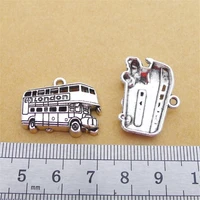 car bus charm pendants jewelry making finding diy bracelet necklace earring accessories handmade tools 5pcs