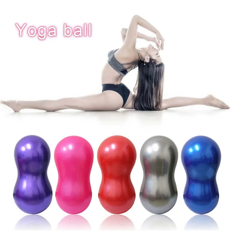 

100*50cm Peanut Balance Yoga Ball Thicken Anti-Burst Home Exercise Gym Pilates Workout Swiss Ball Training Yoga Ball Chair