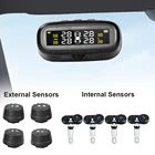 Система контроля давления в шинах TPMS, на солнечной батарее, с датчиком давления в шинах