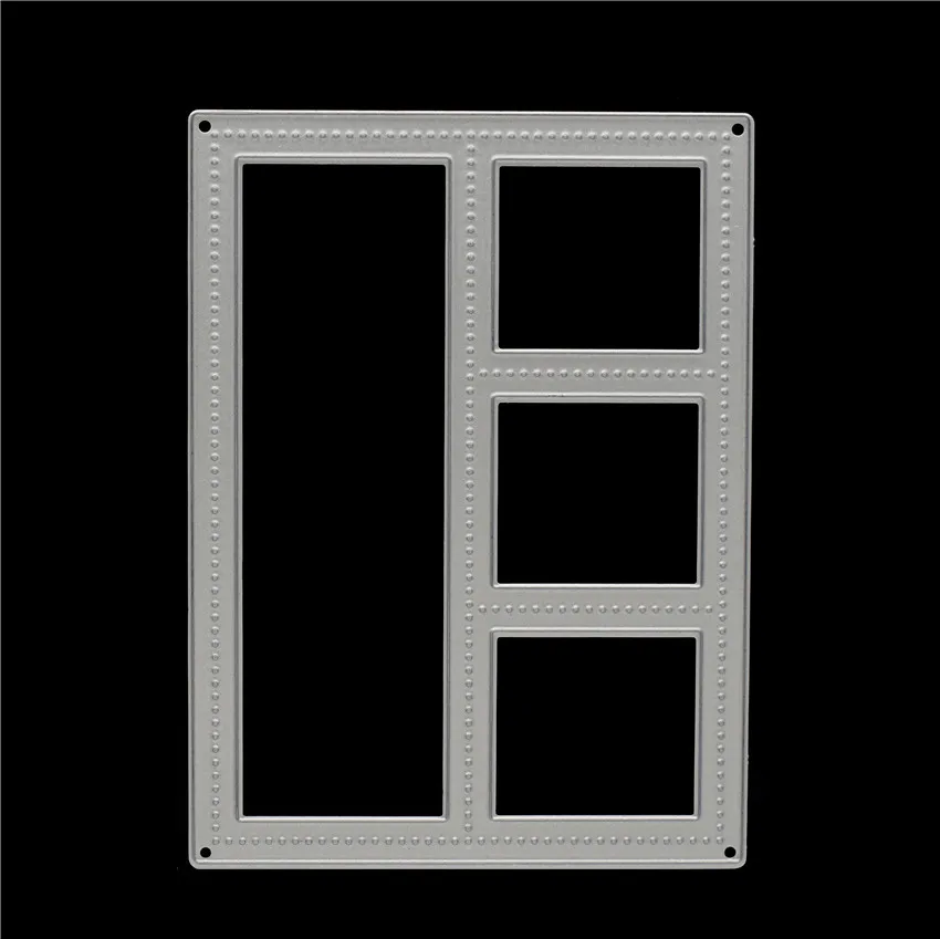 Прямоугольные Пресс формы для рукоделия штампы скрапбукинга металлический