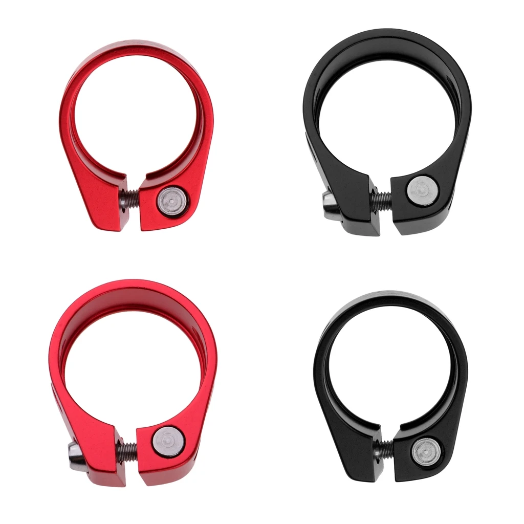 

Ultralight Bike Seatpost Clamp Seat Post Lock Fastened Clamps Aluminium Alloy