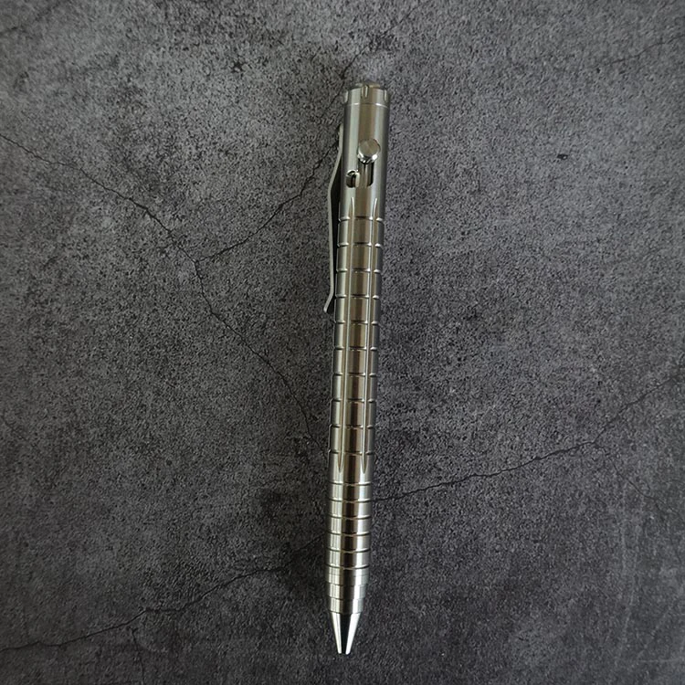 Jual TITANER Pena Aksi Baut TI Alloy Titanium Pena Taktis Alat Pertahanan Diri Dengan Pemecah Kaca Baja Tungsten