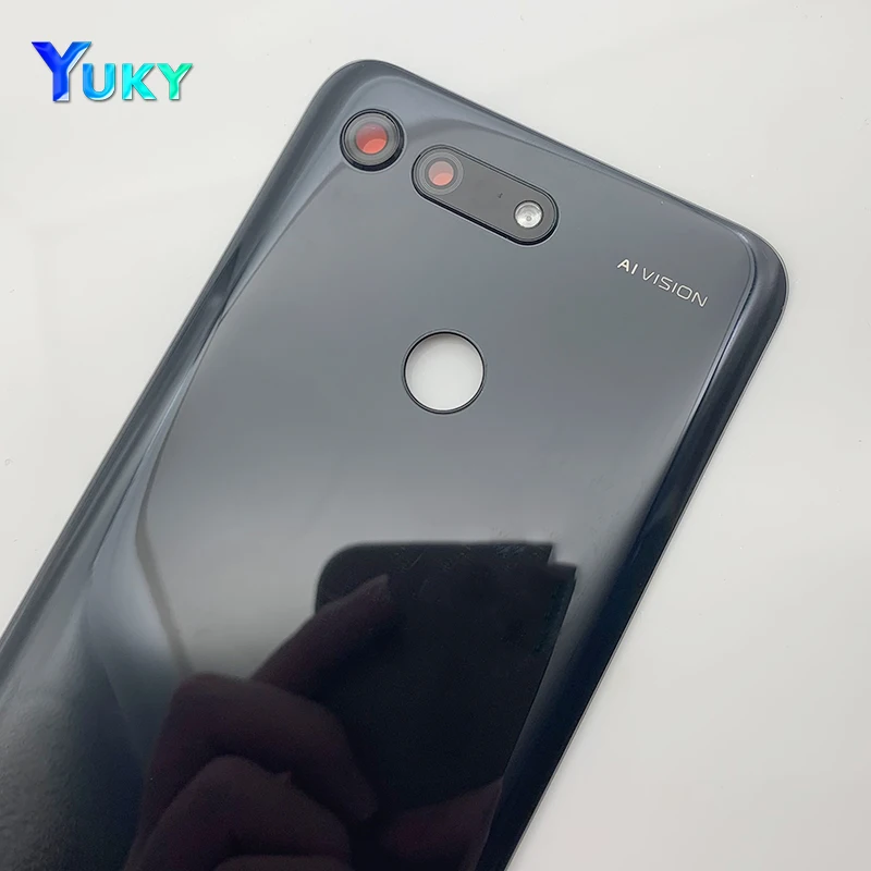 for huawei honor view 20 v20 battery cover back glass rear door housing case glass panel pct al10 pct l29 free global shipping