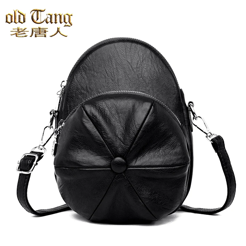 Женские сумки через плечо OLD TANG модные вместительные мессенджеры на молнии в