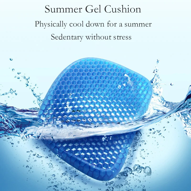 

Дышащая гелевая Подушка для льда, 1 шт., нескользящая износостойкая прочная мягкая и удобная подушка для снятия давления