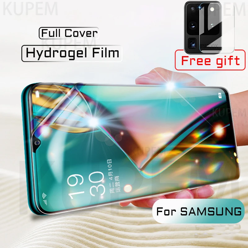 Гидрогелевая пленка для Samsung Galaxy A51 A50 S20 S10 Plus S 10 20 A 51 Защитная экрана A10 A20 A20E M31 M21 S10E