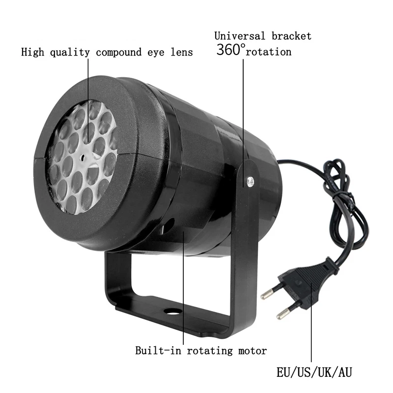 Светодиодный фонарь 16 шаблонов светодиодный лазерный проектор праздничный