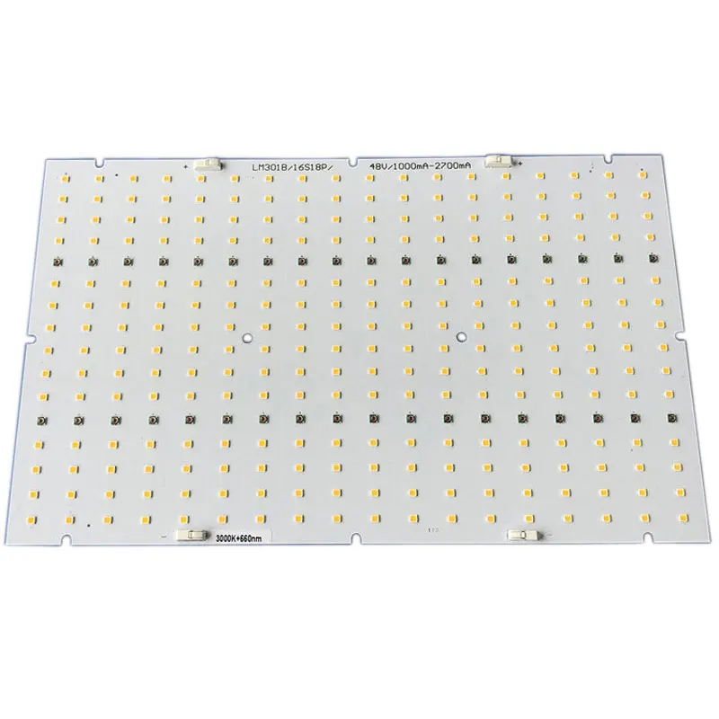 QB288 светодиодная плата samsung V2 quantum LM301B 3000 K/3500 K с Cree xpe 660nm