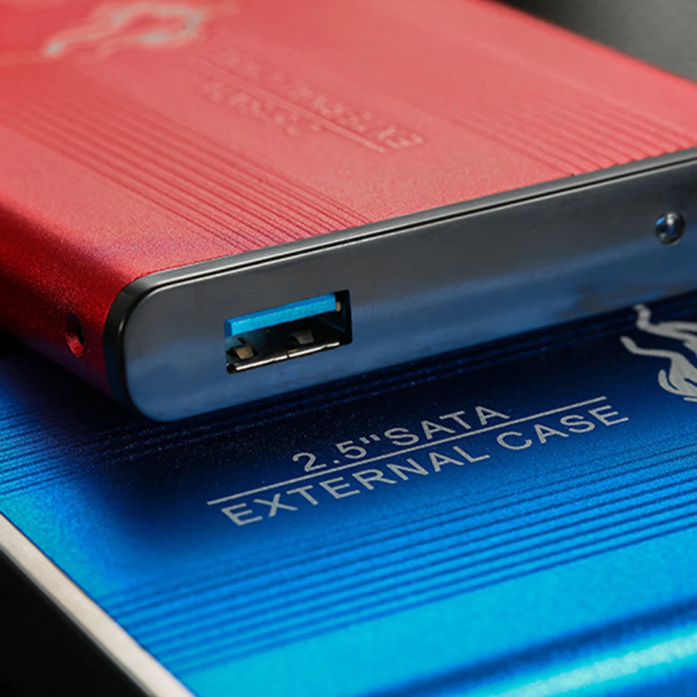 Алюминиевый корпус 500 Гб/1 ТБ/2 ТБ 2,5 дюйма USB 3,0 SATA внешний HDD мобильный жесткий диск для ПК планшет/ноутбук/настольный компьютер