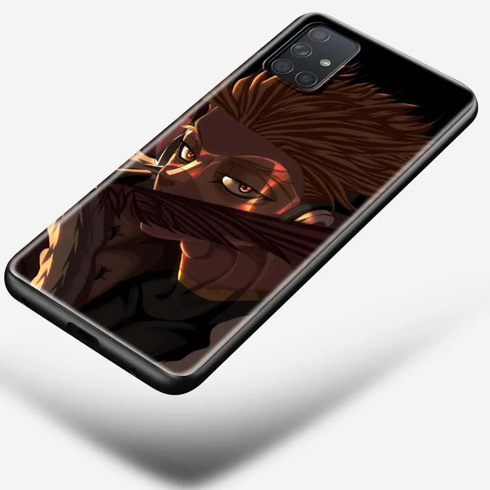 

BNHA Hawks Coat Anime Silicone Case for Samsung Galaxy M21 M30S M31 M31S M51 A7 A9 2018 Phone Accessories Cover Coque Shell