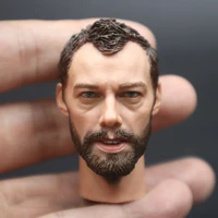 16 wwii soviet sniper vasily head sculpt model male soldier beard head carving fit 12%e2%80%98%e2%80%99 action figure body