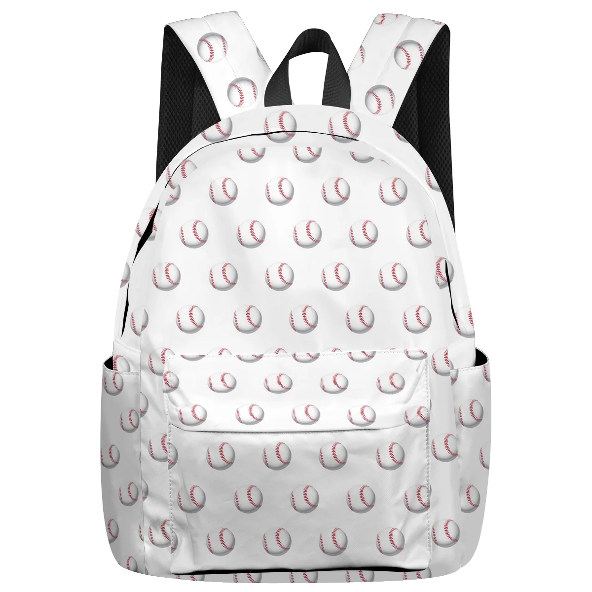Бейсбольный спортивный белый рюкзак для подростков дорожные сумки школьные