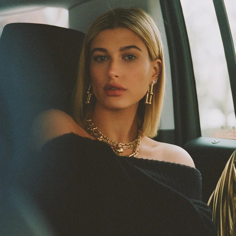 Женские Геометрические серьги Peri'sBox длинные висячие из латуни и золота с