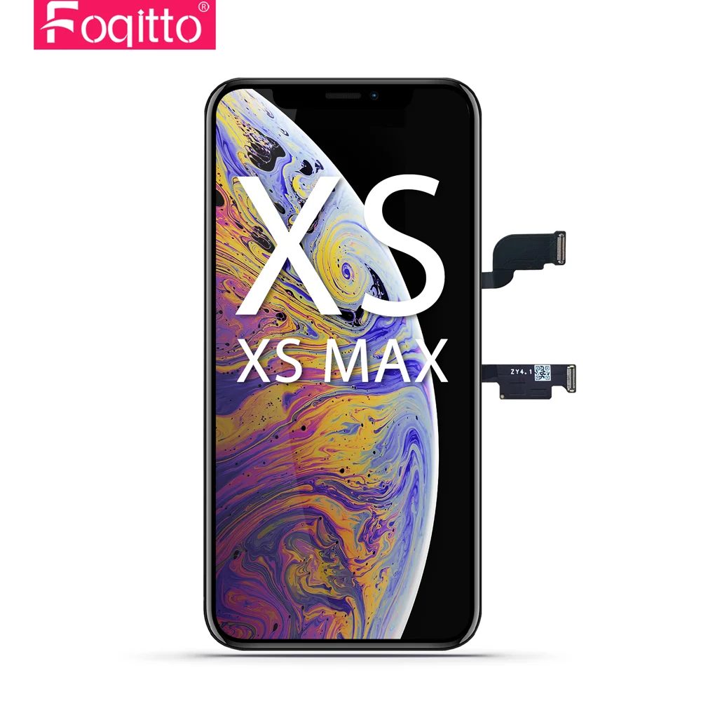 Foqitto Высокое качество для iphone XS MAX дисплей OLED оригинал с 3D сенсорным iPhone ЖК экран