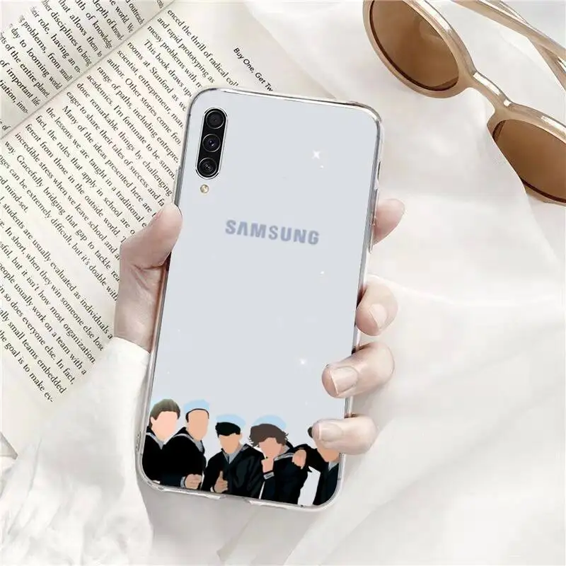 

One Direction Louis Tomlinson Phone Case Transparent For Samsung Galaxy A71 A21s S8 S9 S10 plus note 20 ultra