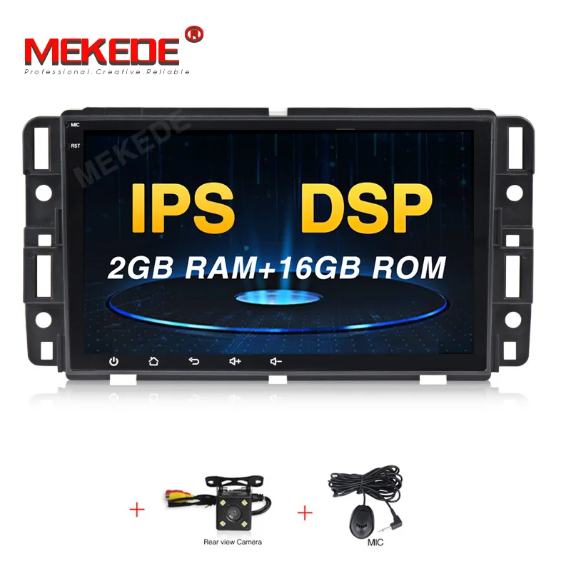 Автомобильный мультимедийный плеер Android 9,0 8 ядерный 4G ram автомобильный DVD gps плеер для GMC Chevrolet Chevy Yukon Sierra Tahoe Acadia Suburban - Цвет: 16G add camera