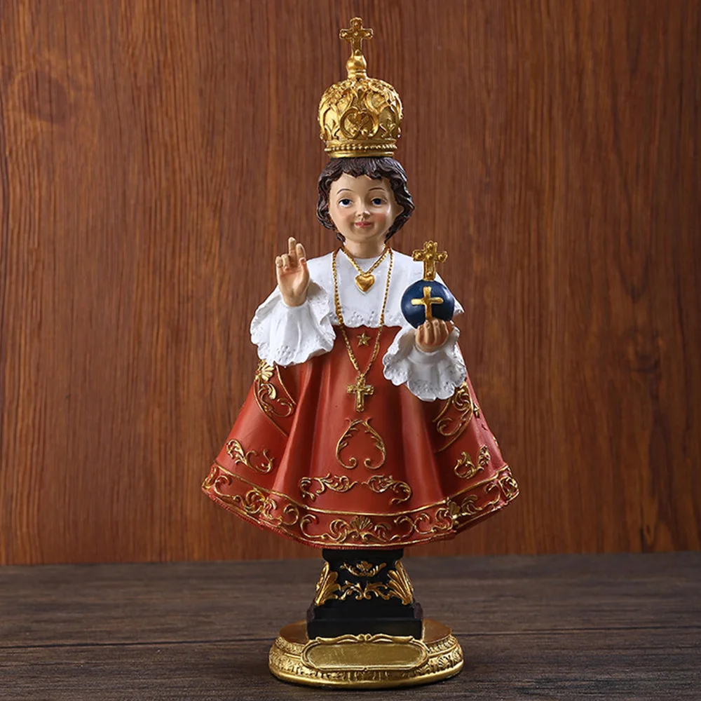 

1Pc Jesus Statue Resin Christian Gift Church Decoration (Assorted Color)