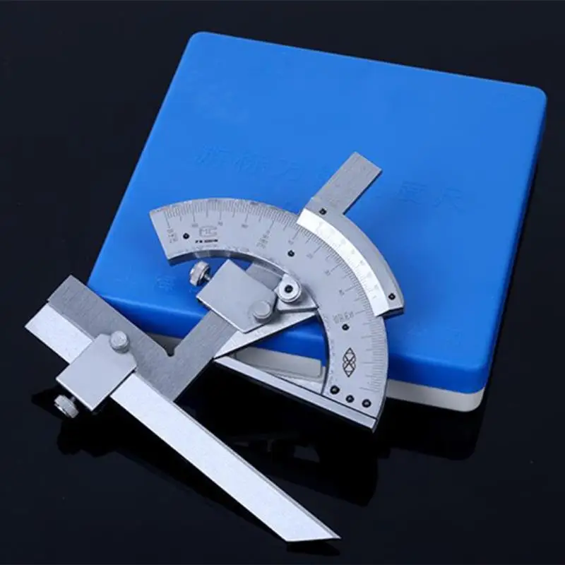 

Angle Ruler 0-320 Degree Universal Protractor Carbon Steel Goniometer Angle Finder Measuring Tools For Measure Inner/Outer Angle