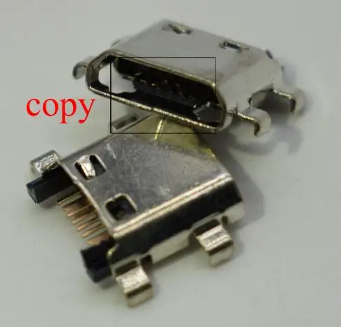 100 шт./партия для samsung Galaxy Grand Prime G530 G532 J5 J7 Prime On5 G570 On7 G610 micro usb зарядная док-станция разъем Разъем Порт - Цвет: for normal copy