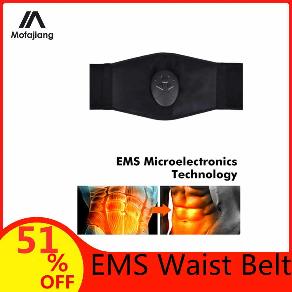 EMS талии тренер Шейперы тела пояс для похудения электрический мышц брюшного