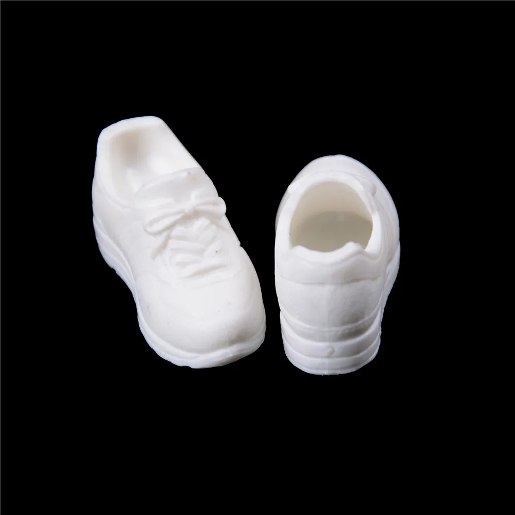 

Pizies 1pair cute Doll Shoes Sport White Shoes For Blyth Doll Suitable For Licca 1/6 Doll