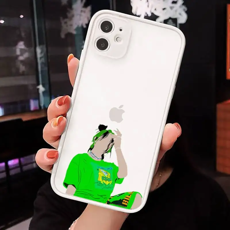 

Camila Cabello Mila Camz Kaki Phone Cases Matte Transparent for iPhone 7 8 11 12 s mini pro X XS XR MAX Plus cover funda shell