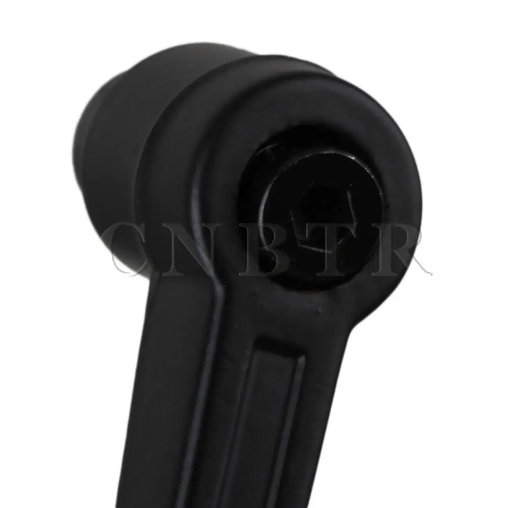 

CNBTR 2PCS M6 Female Thread Adjustable Clamping Handle Anti Acid Metalworking Black