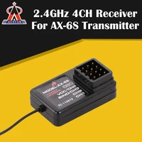 austar ax 6s transmitter accessories 2 4g 4ch receiver for ax 6s transmitter rc q65 mn90 110 18 crawler trx4 axial scx10 d90