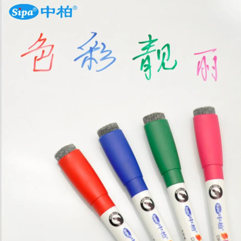 8 шт./лот магнитная цветная ручка для белой доски стираемая белая доска маркеры