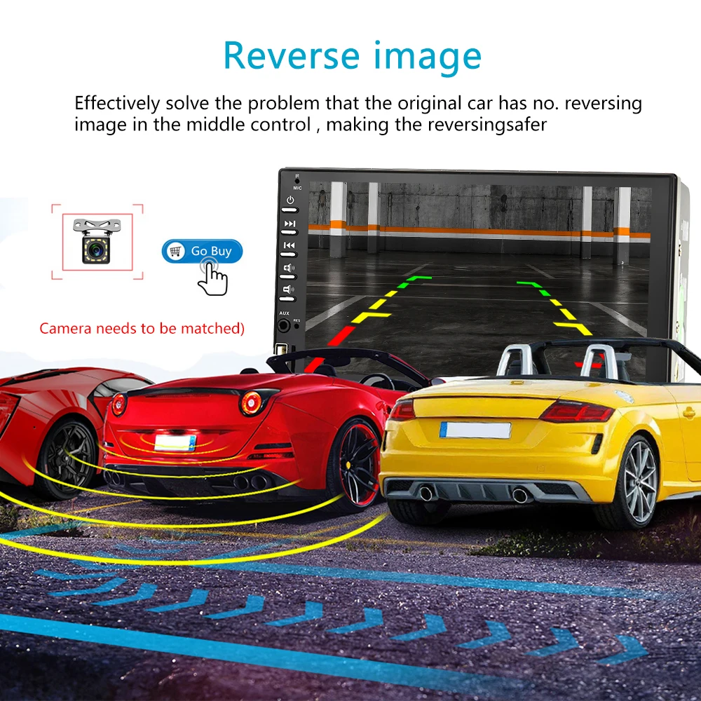 2din Podofo автомобильное радио 7 &quotсенсорный экран мультимедиа авторадио DVD Bluetooth ISO