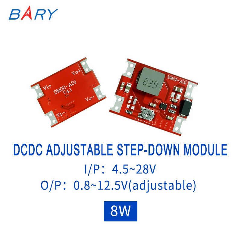 

DM02-ADJ DCDC Dc Step-Down Voltage Regulator Power Module Input 5.5 V To 28V Output Adjustable dc power supply