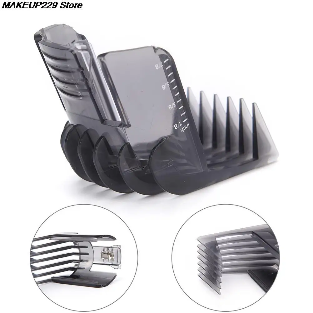 Black Practical Hair Trimmer Cutter Barber Head Clipper Comb Fit For QC5130 QC5105 QC5115 QC5120 QC5125 QC5135 | Красота и здоровье