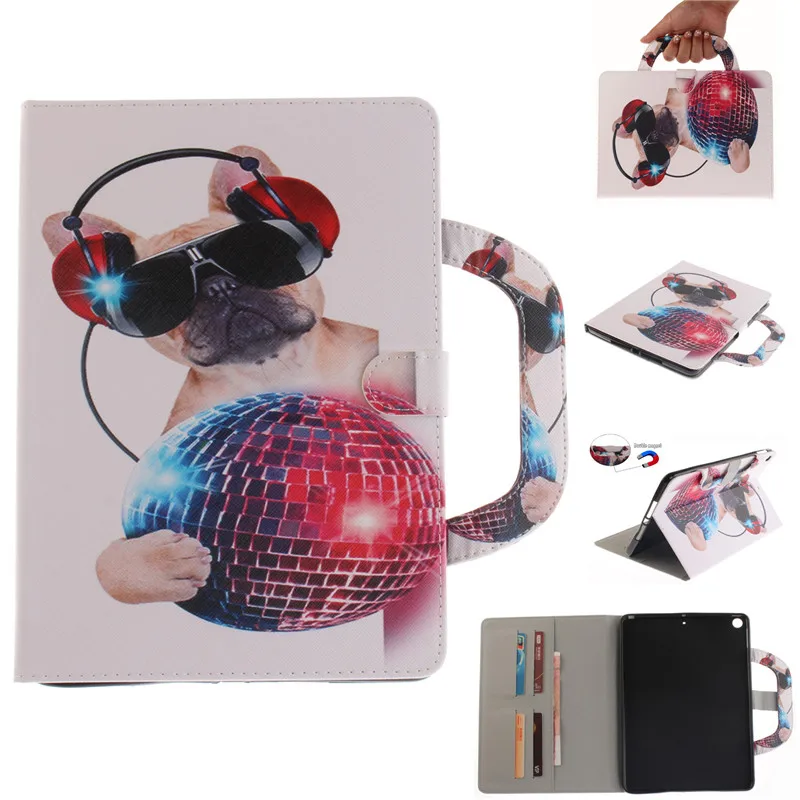 

2018 Case for New iPad 9.7 inch 2017 2018 A1822 A1823 A1893 A1954 Leather Portable tablets Smart Cover for New iPad 2018 case