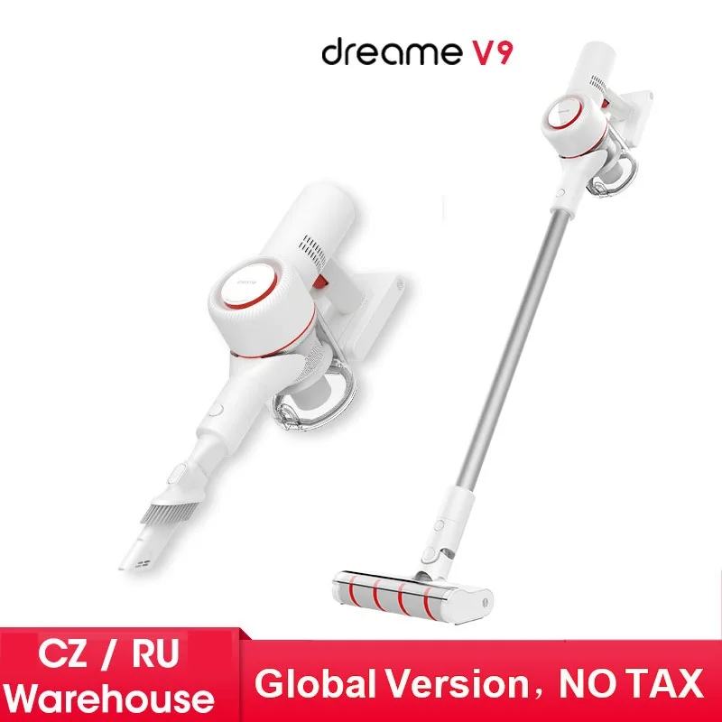 Ручной беспроводной пылесос Dreame V9 с фильтрацией HEPA очиститель от клещей па