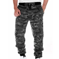 new mens camouflage trousers cargo casual pants multi pockets tactical pants joggers male streetwear autumn man pants
